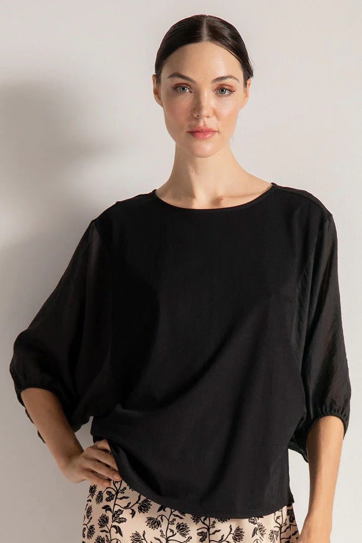 3/4 Sleeved Blouse - EVAMAIA