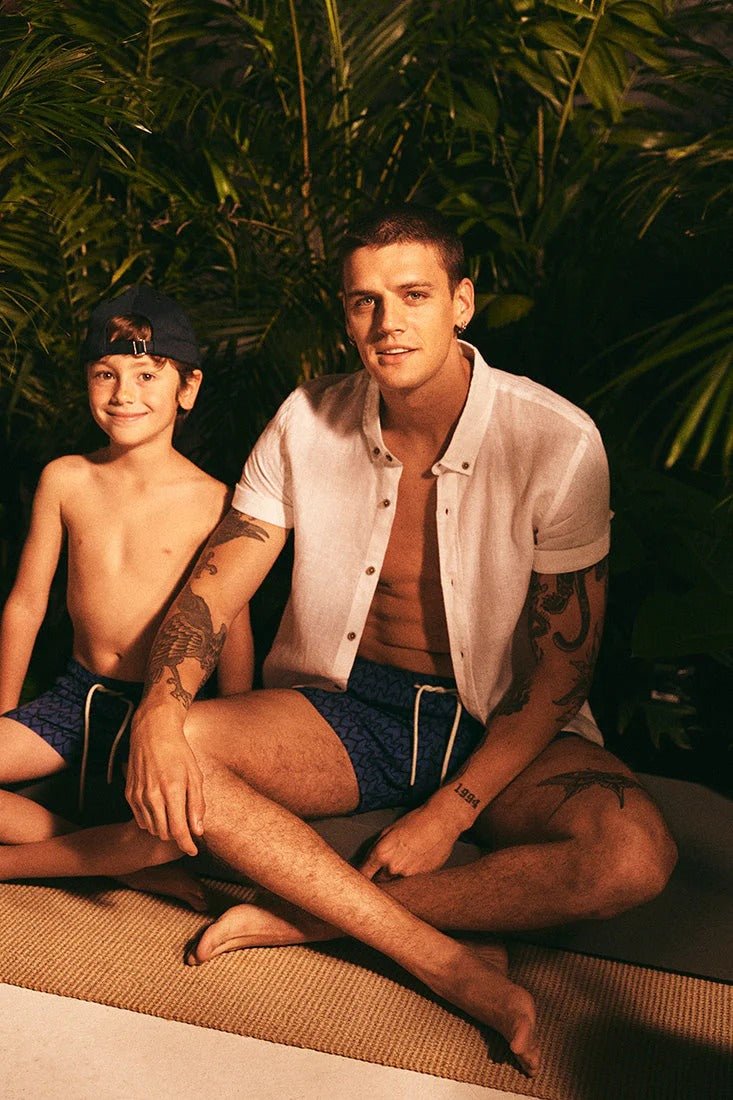 Arrows Swim Trunks for Men - EVAMAIA
