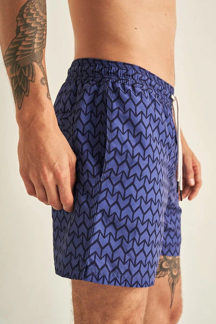 Arrows Swim Trunks for Men - EVAMAIA