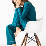 Classic Pajamas in Pima Cotton - EVAMAIA