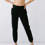 Joggers in Pima Cotton - EVAMAIA