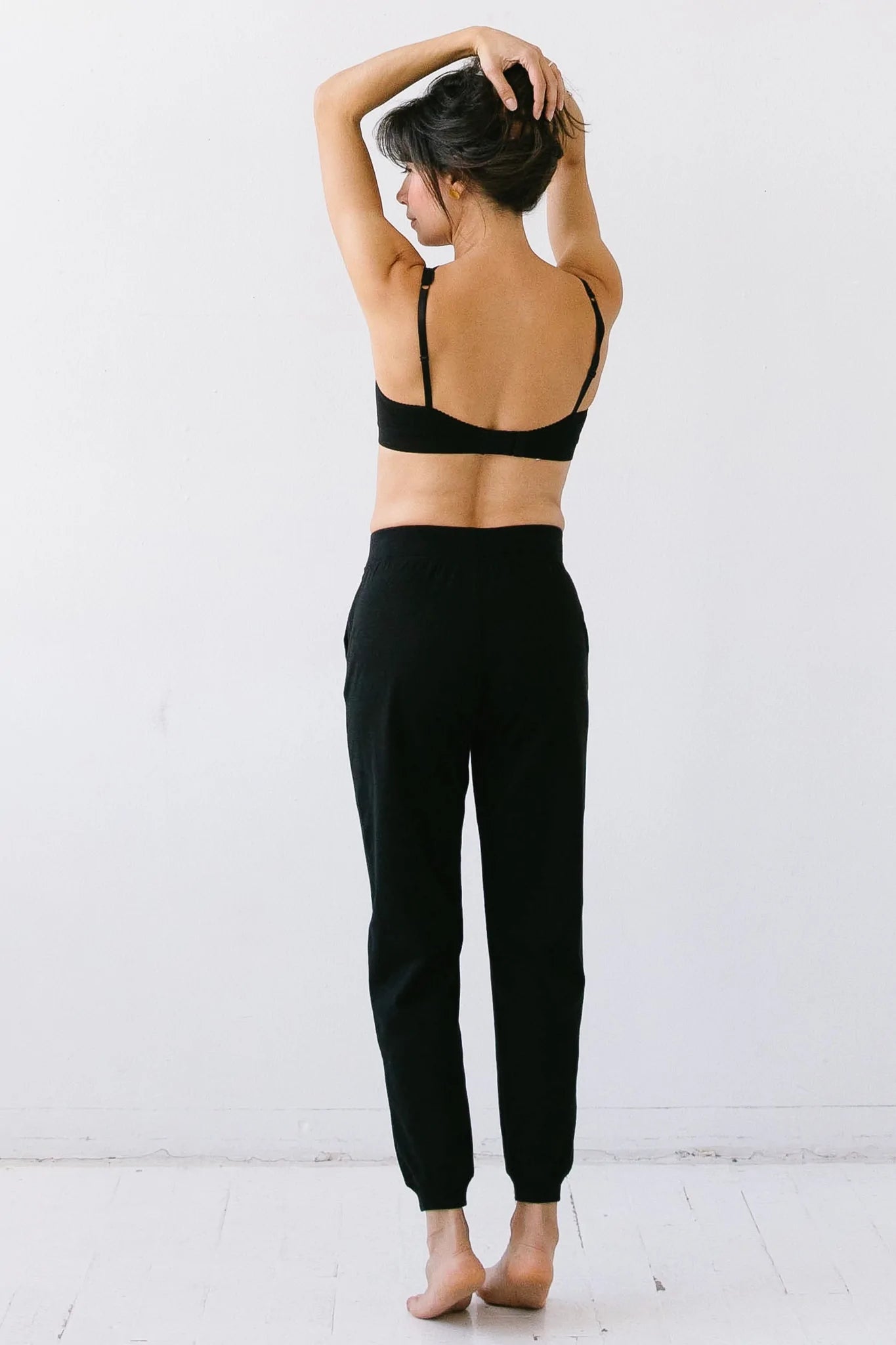 Joggers in Pima Cotton - EVAMAIA