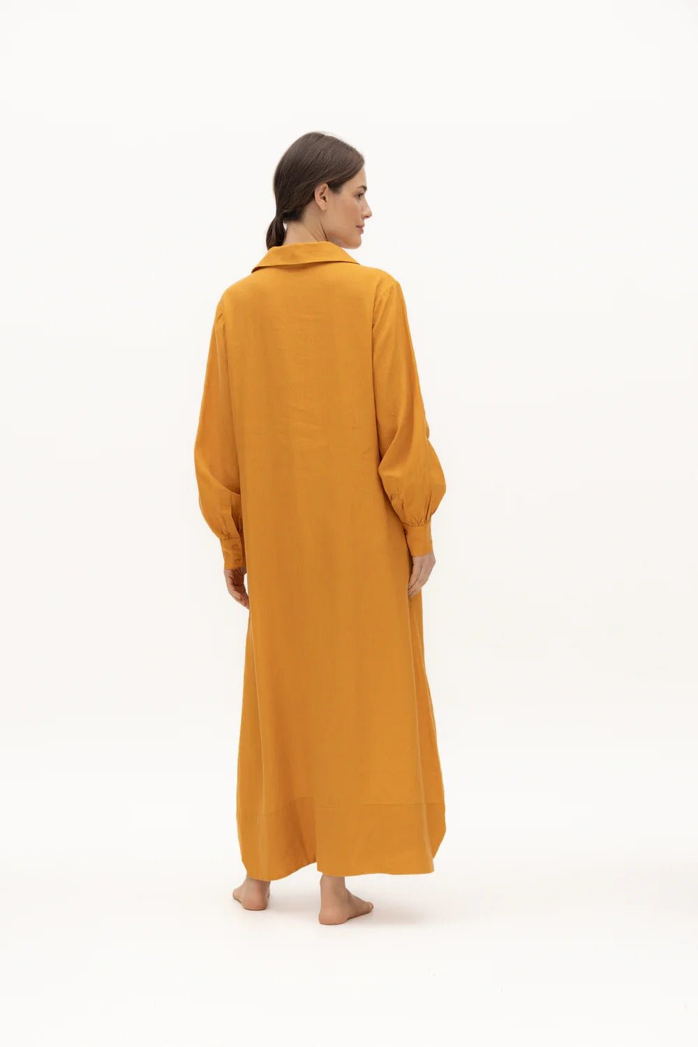Marea Linen Dress - EVAMAIA
