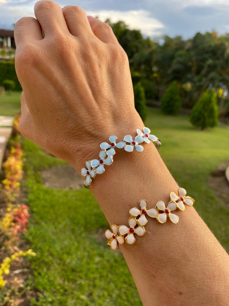 Mimosa Cuff Bracelet - EVAMAIA