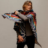 Red Etnico Poncho - EVAMAIA