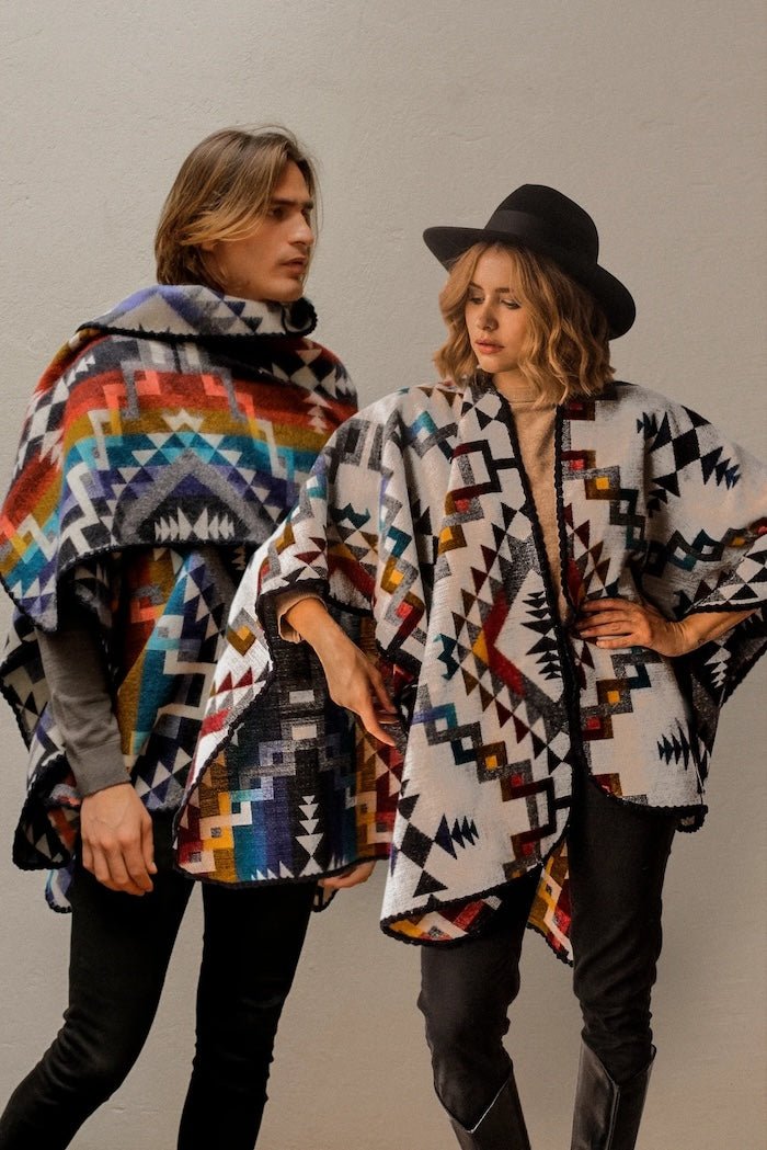 Red Etnico Poncho - EVAMAIA
