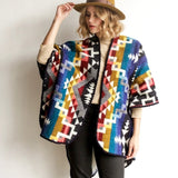 Red Etnico Poncho - EVAMAIA