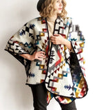 Red Etnico Poncho - EVAMAIA