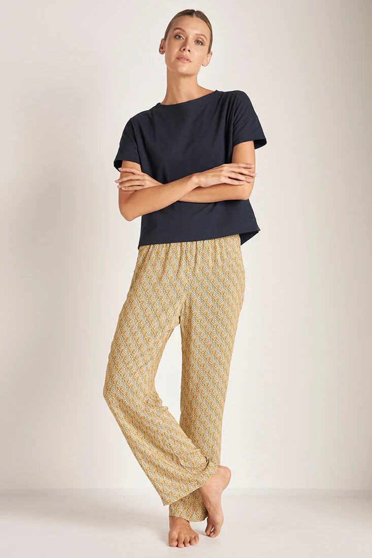 Soft Cotton Crewneck T-Shirt - EVAMAIA