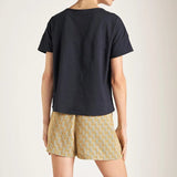 Soft Cotton Crewneck T-Shirt - EVAMAIA