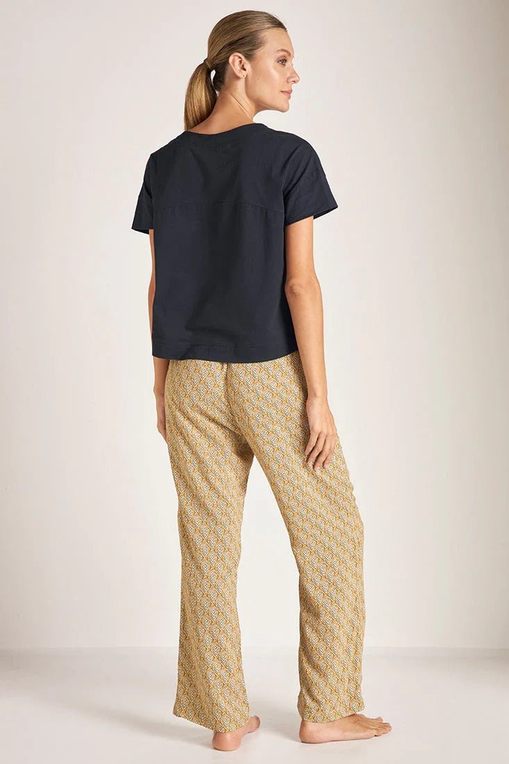 Soft Cotton Crewneck T-Shirt - EVAMAIA