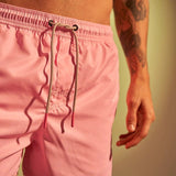 Solid Swim Trunks for Men - Short Length - EVAMAIA