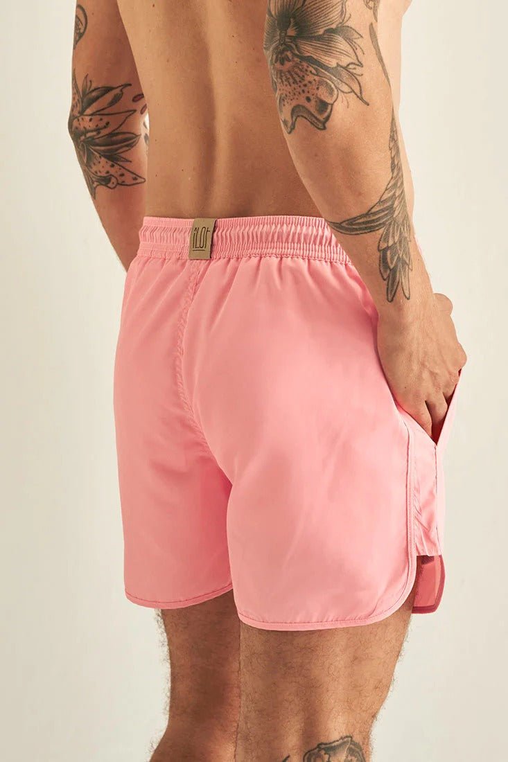 Solid Swim Trunks for Men - Short Length - EVAMAIA