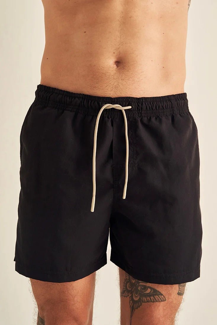 Solid Swim Trunks for Men - Short Length - EVAMAIA