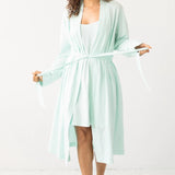 Travel Robe in Pima Cotton - EVAMAIA