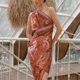 Earth Zodiac Wrap Dress
