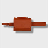 Orange Belt Bag and Clutch