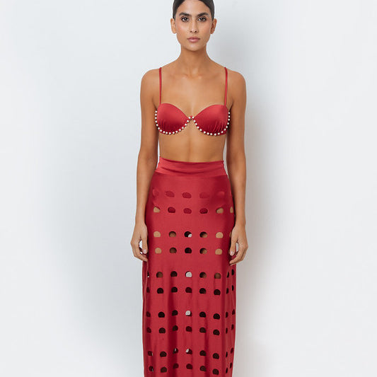 Laser Cut Filipa Skirt
