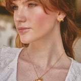 Gone Country 24k Gold Plated Necklace and Horse Charm