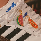 24k Gold Plated Tropical Shoelace Charms