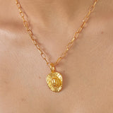 Necklace for Personalized Charms in Gold and Silver