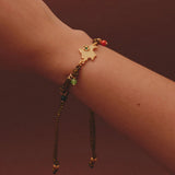 Colombian Map Adjustable Bracelet