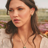 Green Beetle Necklace
