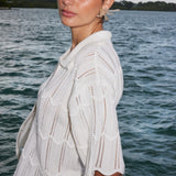 Lau Ivory Knitted Blouse