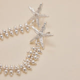Snow Star Statement Earrings