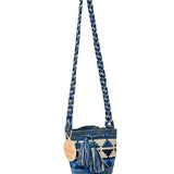 Mini Wayuu Bags - Blue Tones