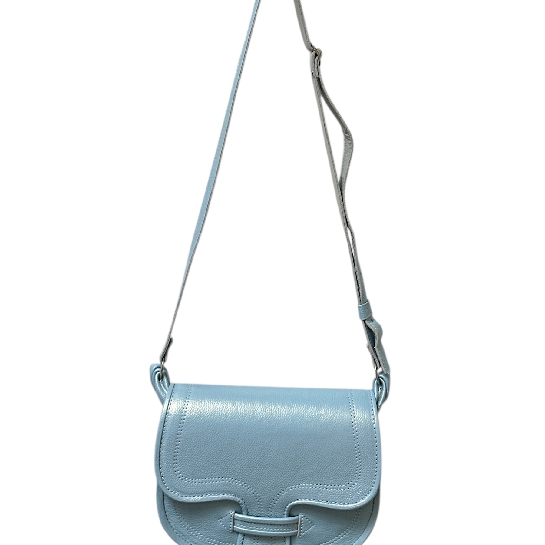 Crossover Carriel Bag in Pastel Leather