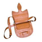 Orange carrell crossbody purse. 