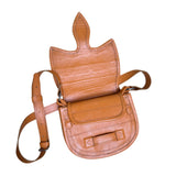 Orange carrell crossbody purse. 