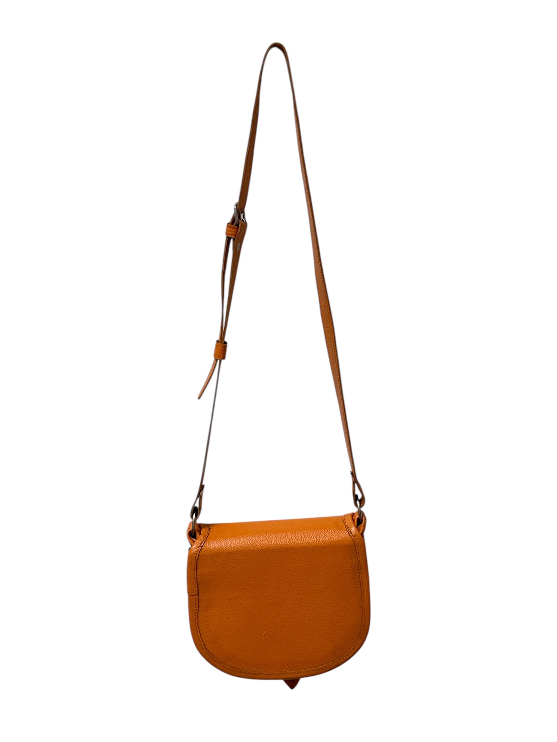 Orange carrell crossbody purse. 