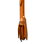 Orange carrell crossbody purse. 