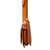 Orange carrell crossbody purse. 