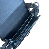 Animal print leather carriell crossbody purse. 