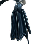 Animal print leather carriell crossbody purse. 