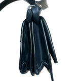 Animal print leather carriell crossbody purse. 