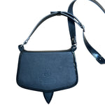 Animal print leather carriell crossbody purse. 