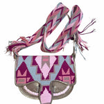 Wayuu inspired carriel crossbody bag. 
