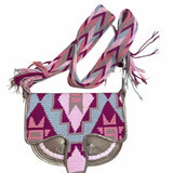 Wayuu inspired carriel crossbody bag. 