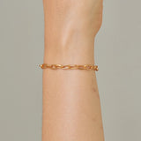 24k Gold Plated Bracelet for Personalized Charms
