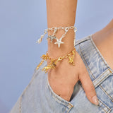 24k Gold Plated Bracelet for Personalized Charms