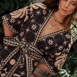 Cometa Short Kimono and Cover Up
