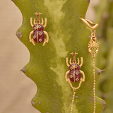 Beetle Escarabajo Earrings