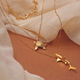 24k Gold Underwater Necklace Set