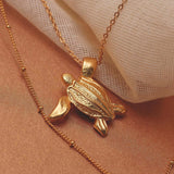 24k Gold Underwater Necklace Set