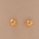 24k Gold Plated Cow Necklace and Earrings Set