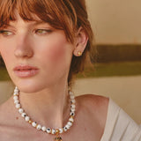 24k Gold Plated Cow Necklace and Earrings Set